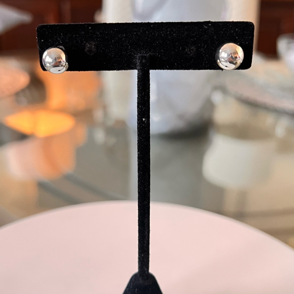 Polish Metallic Studs Earring